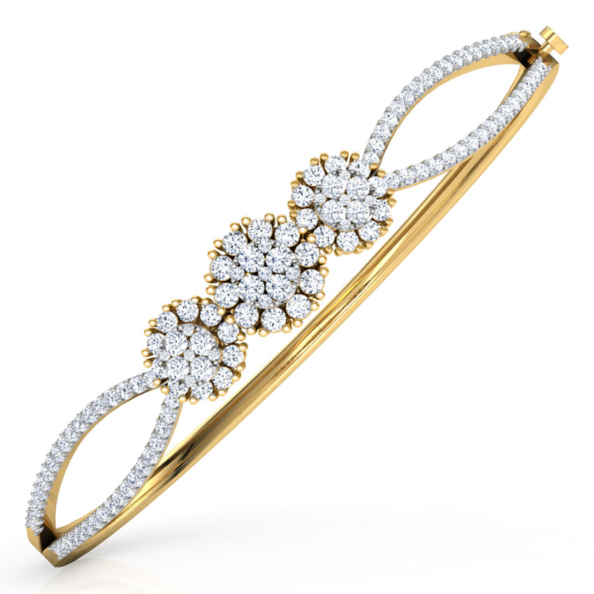 Trio Clump Diamond Bracelet