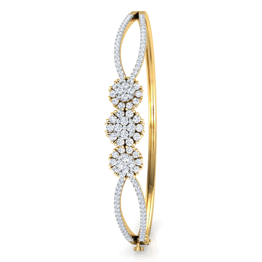 Trio Clump Diamond Bracelet