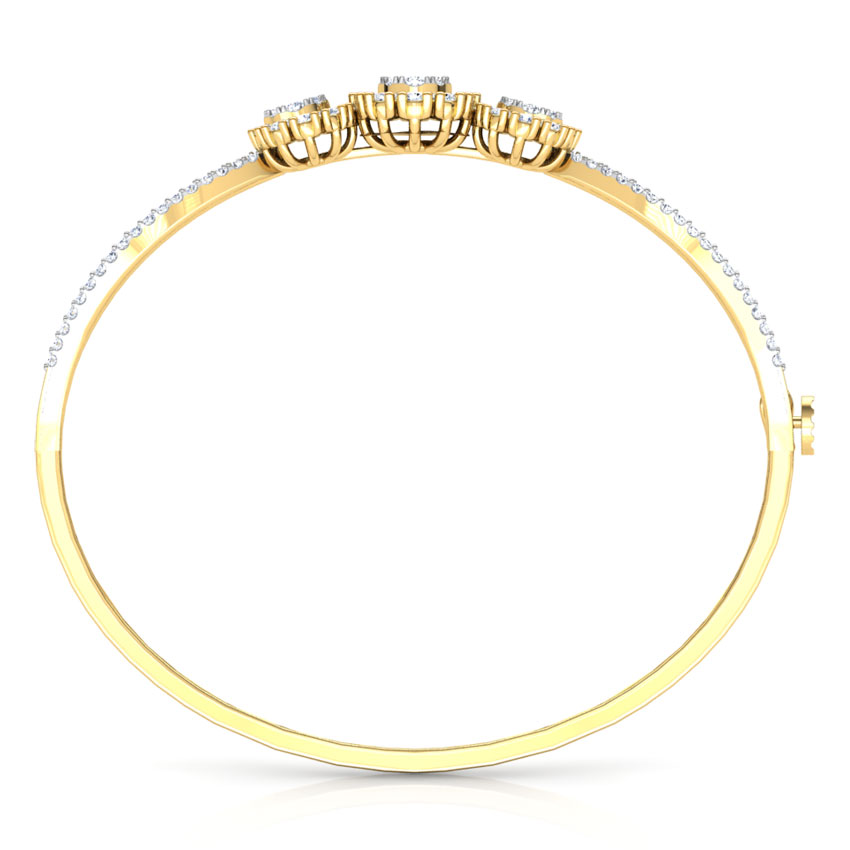 Trio Clump Diamond Bracelet