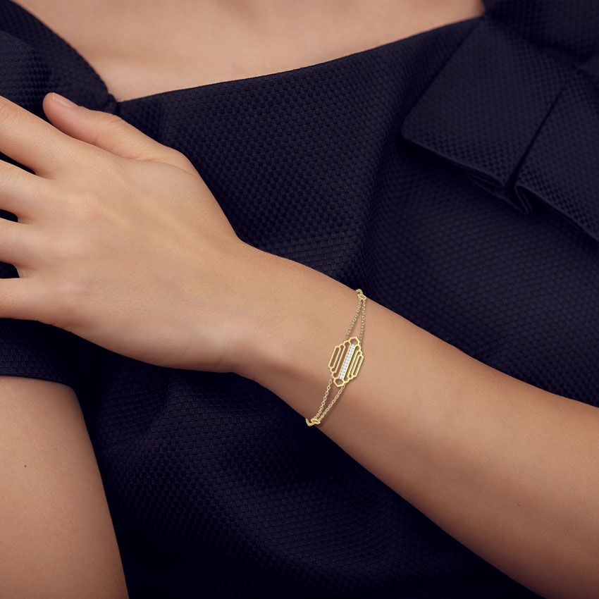 Regal Stepped Diamond Bracelet Regal Stepped Diamond Bracelet