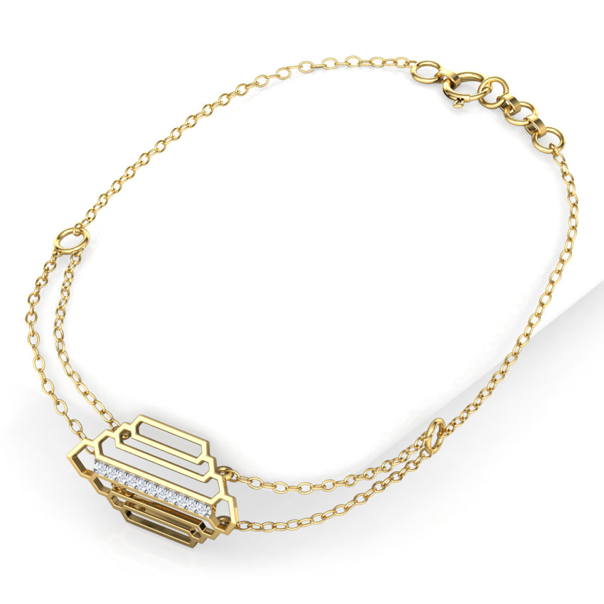 Regal Stepped Diamond Bracelet Regal Stepped Diamond Bracelet