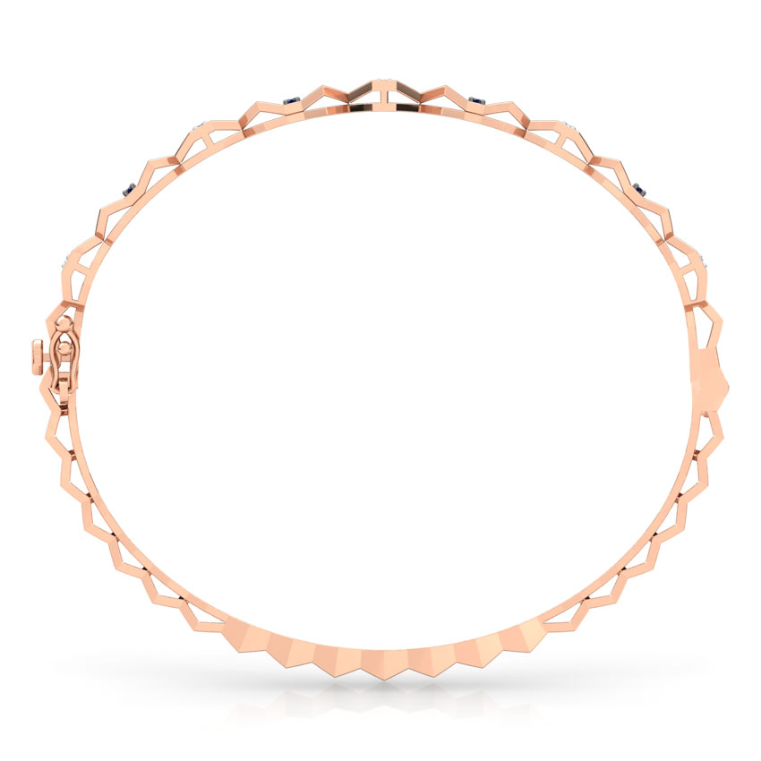 Eros Graduating Zigzag Diamond Bracelet