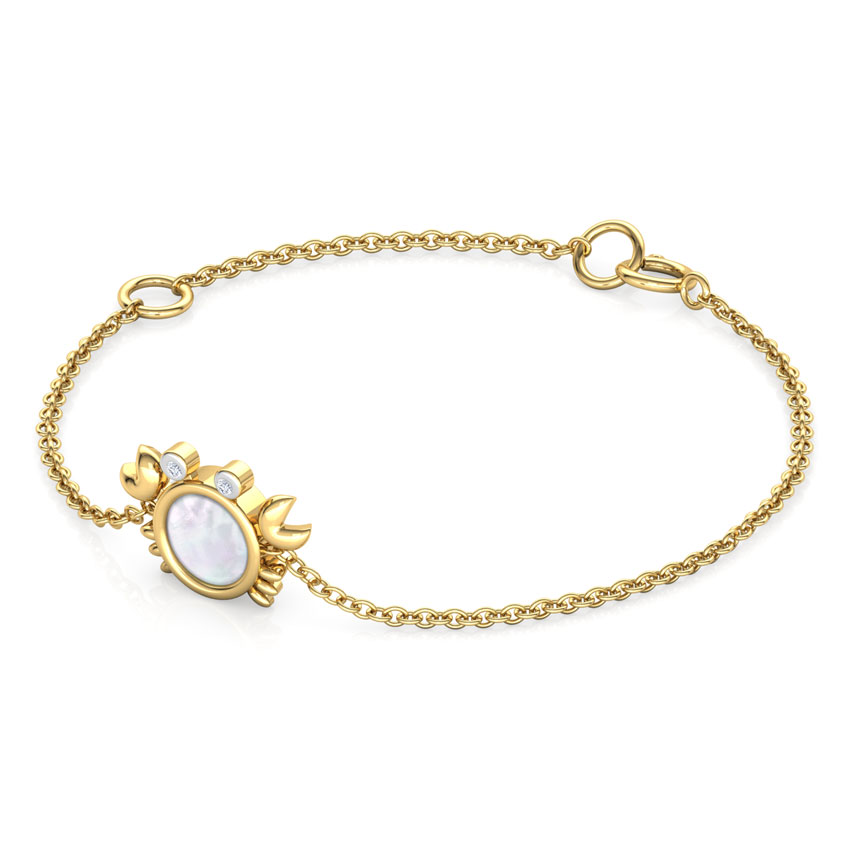 Crab Mother of Pearl Kids' Bracelet