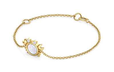 Crabby Kids' Gemstone Bracelet Crabby Kids' Gemstone Bracelet