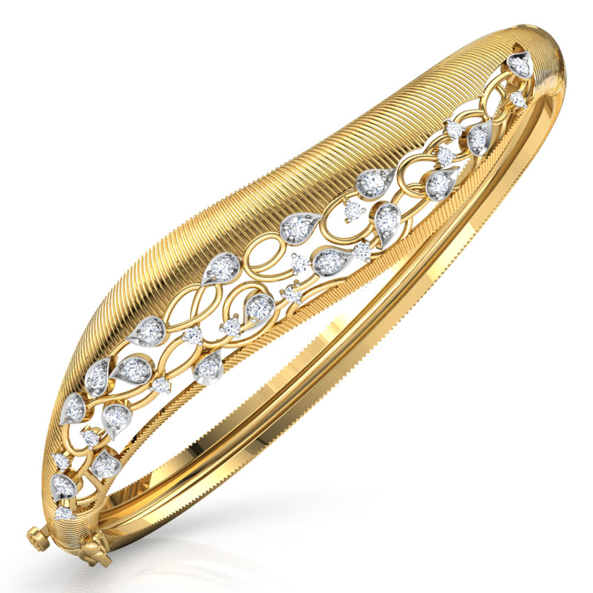 Arch Filigree Brocade Diamond Bracelet