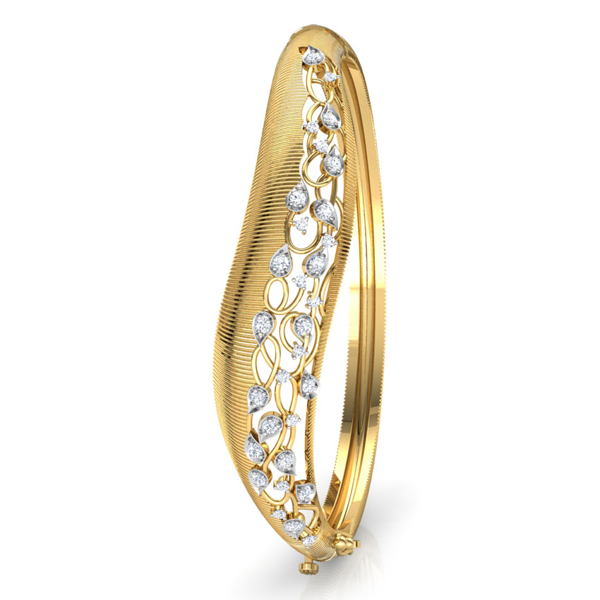 Arch Filigree Brocade Diamond Bracelet