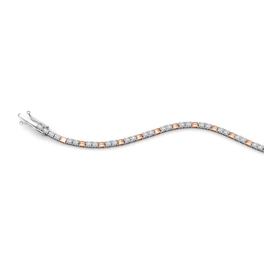 Luminous Diamond Tennis Bracelet