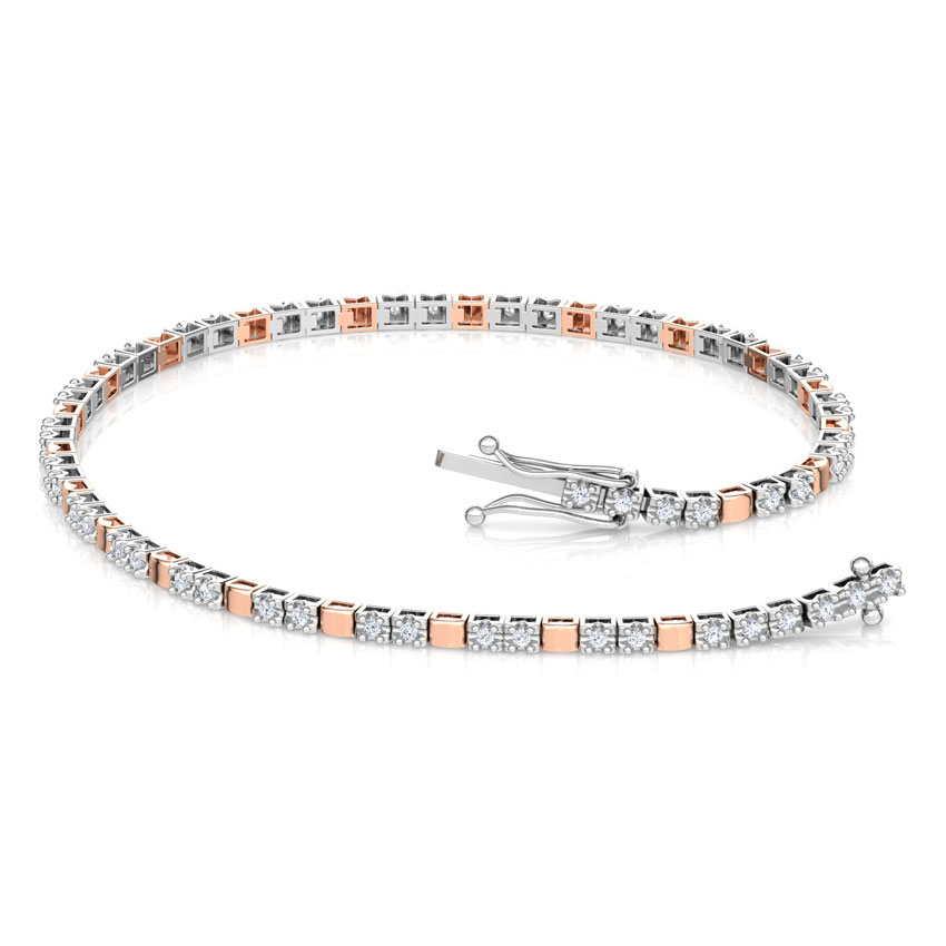 Luminous Diamond Tennis Bracelet