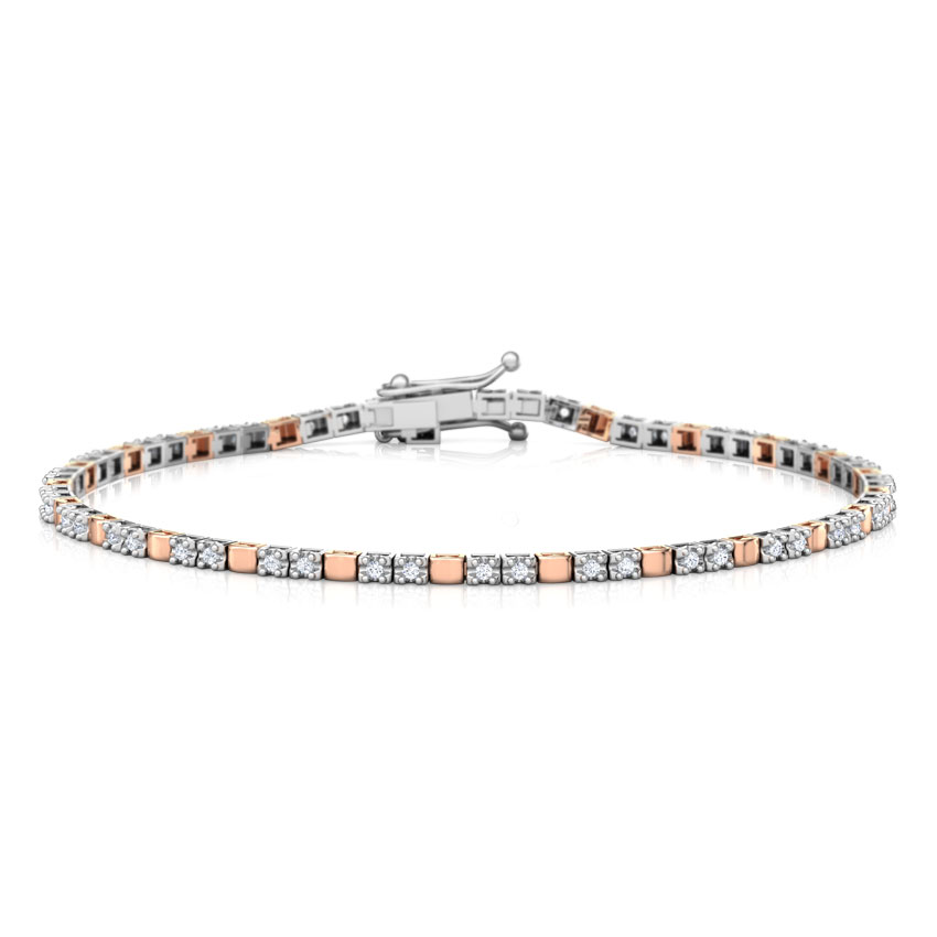 Luminous Diamond Tennis Bracelet