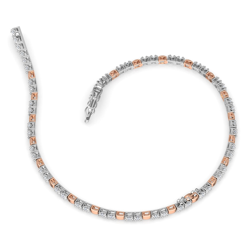 Luminous Diamond Tennis Bracelet