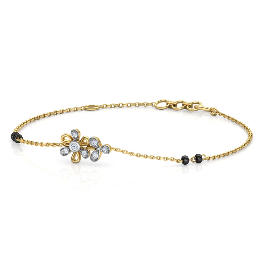 Meher Diamond Mangalsutra Bracelet