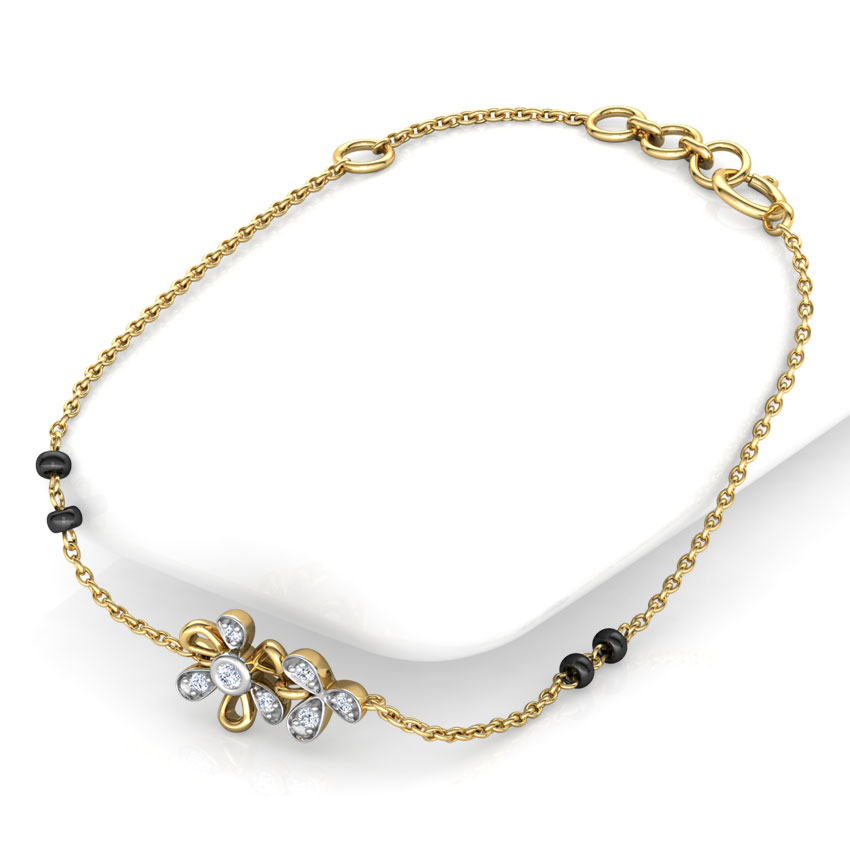 Meher Diamond Mangalsutra Bracelet