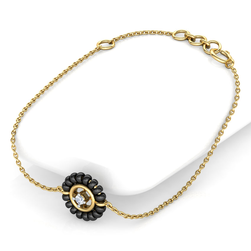 Mishka Diamond Mangalsutra Bracelet