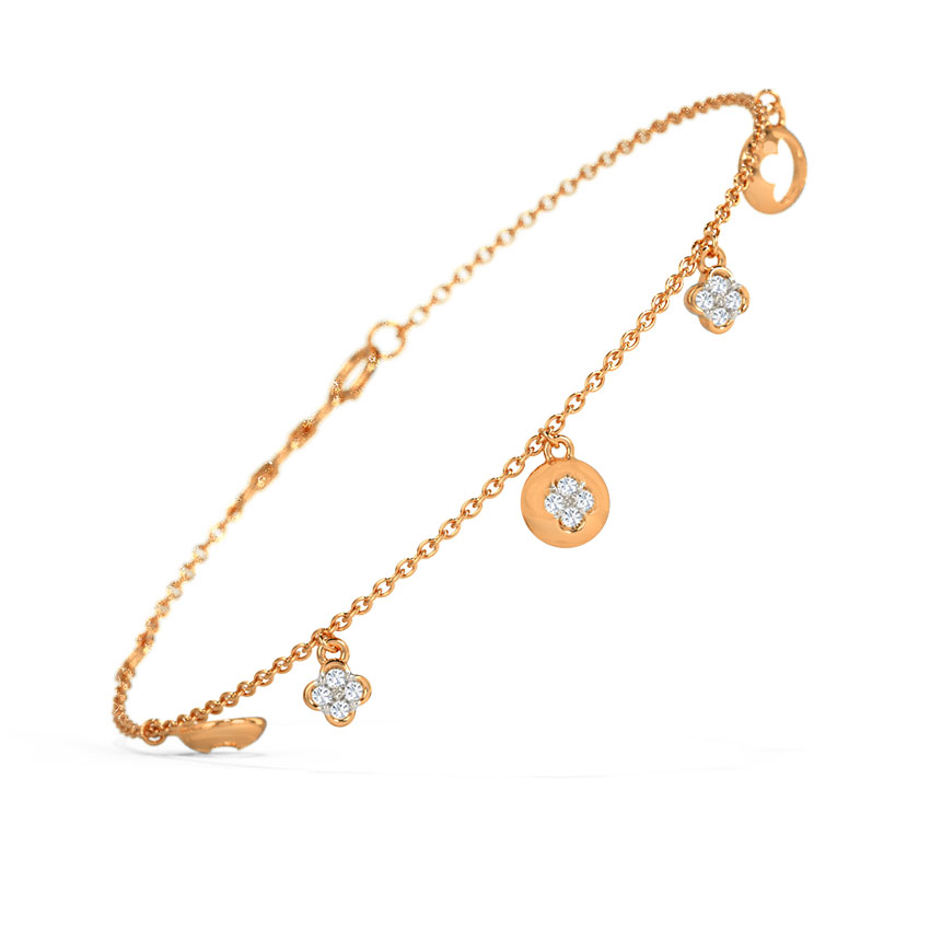 Bloom Charm Diamond Bracelet Bloom Charm Diamond Bracelet