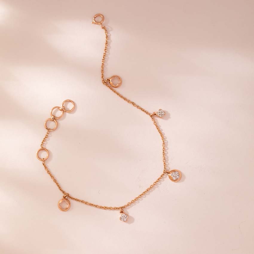 Bloom Charm Diamond Bracelet Bloom Charm Diamond Bracelet