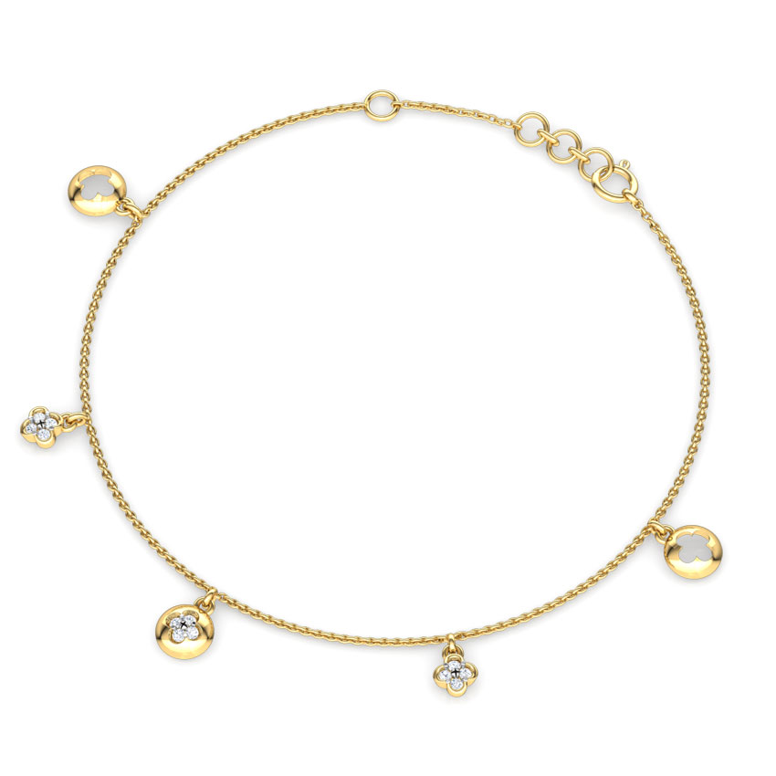 Bloom Charm Diamond Bracelet Bloom Charm Diamond Bracelet