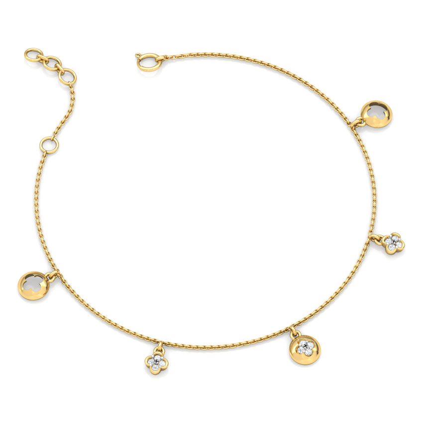 Bloom Charm Diamond Bracelet Bloom Charm Diamond Bracelet