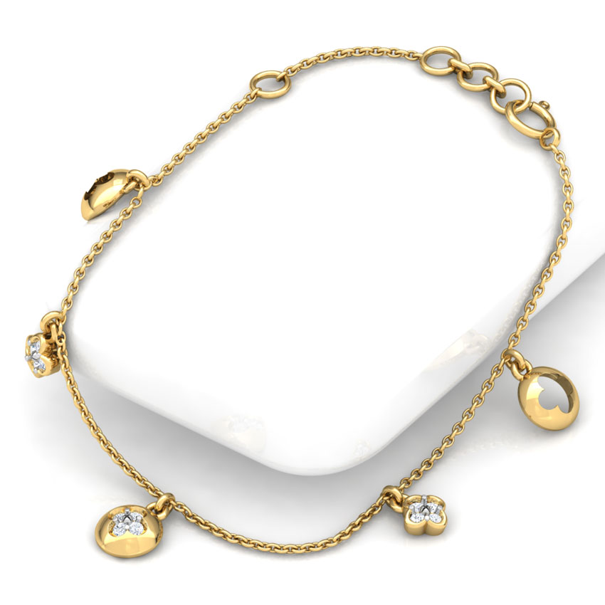 Bloom Charm Diamond Bracelet Bloom Charm Diamond Bracelet