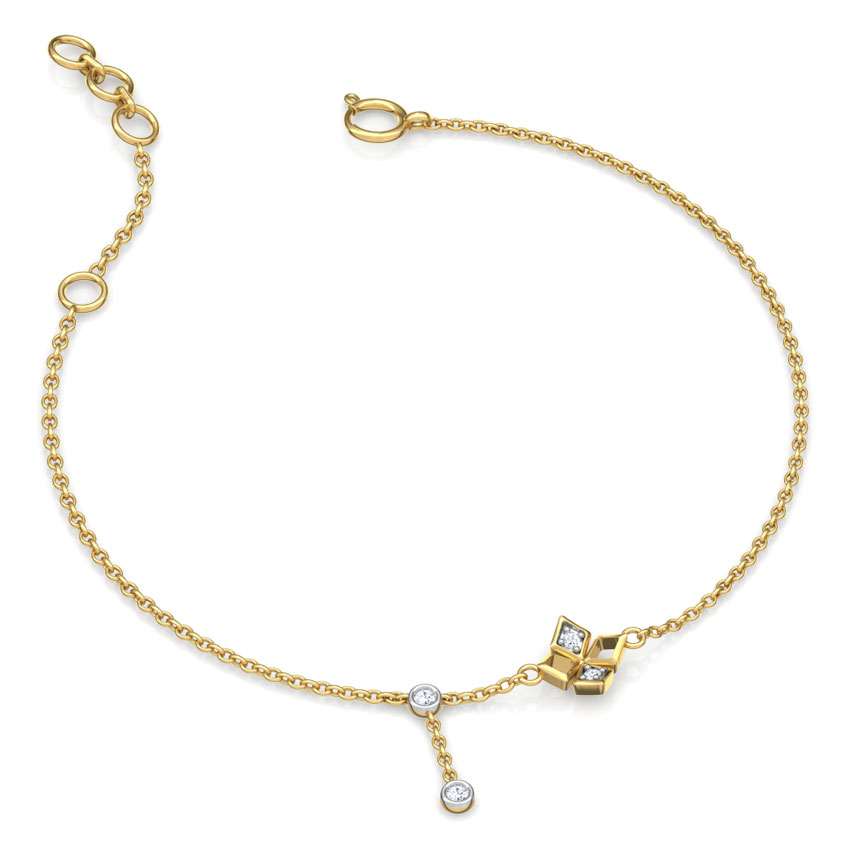 Blooming Diamond Charm Bracelet Blooming Diamond Charm Bracelet