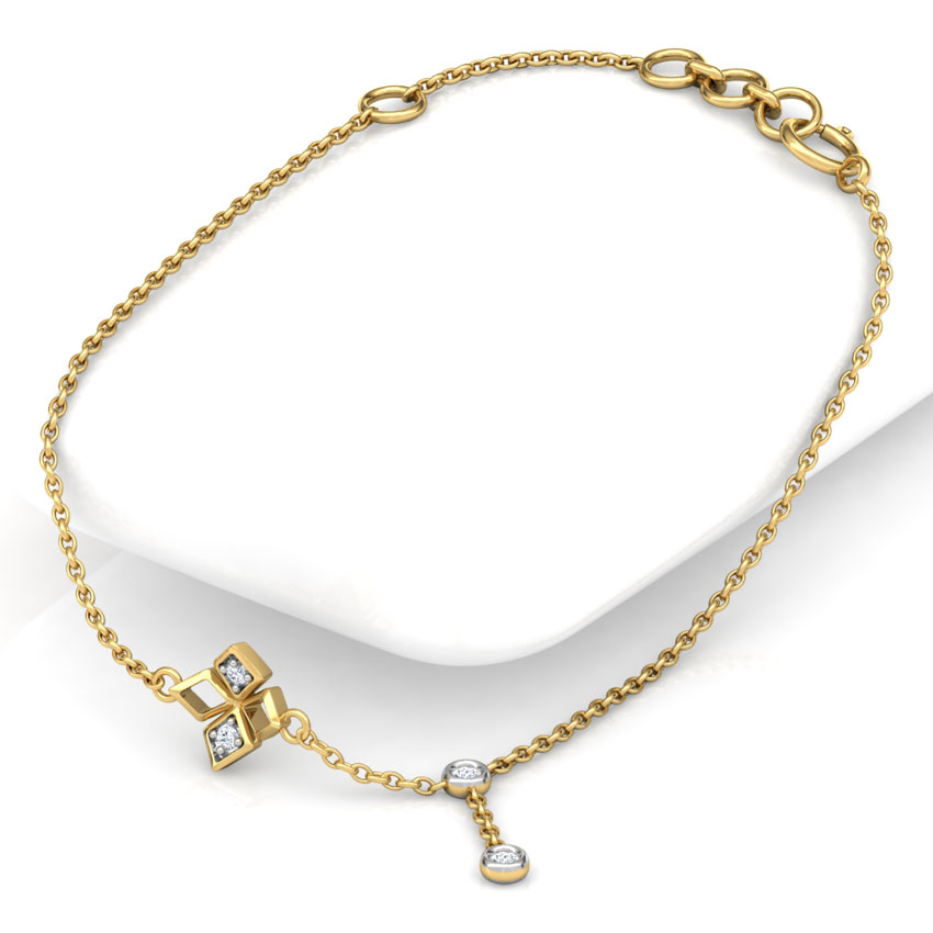 Blooming Diamond Charm Bracelet Blooming Diamond Charm Bracelet