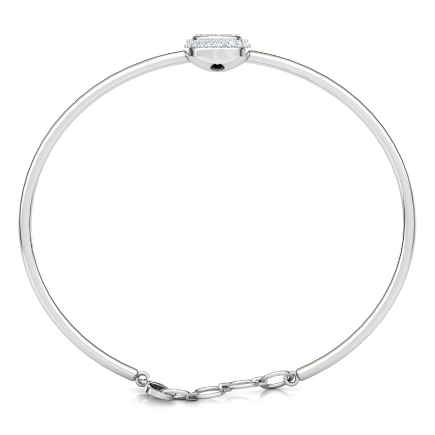 Halo Drop Diamond Bracelet