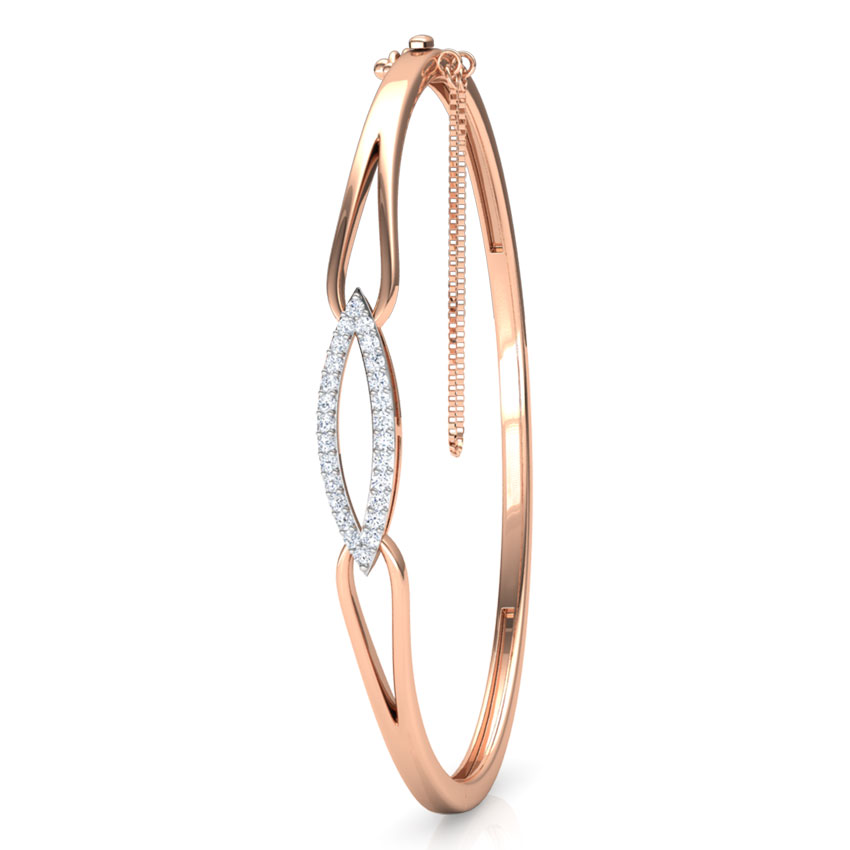 Marquise Contour Diamond Bracelet