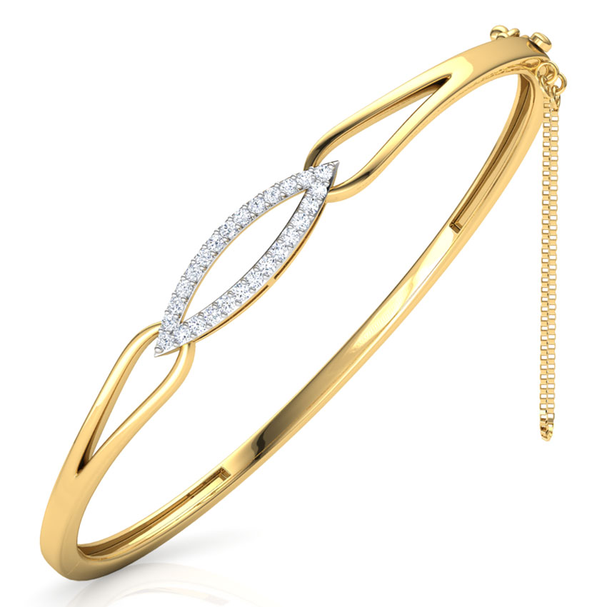 Marquise Contour Diamond Bracelet