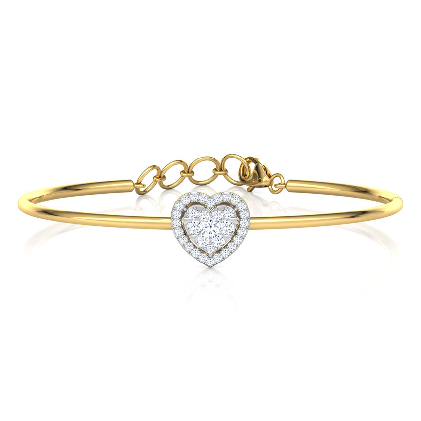 Halo Heart Bracelet