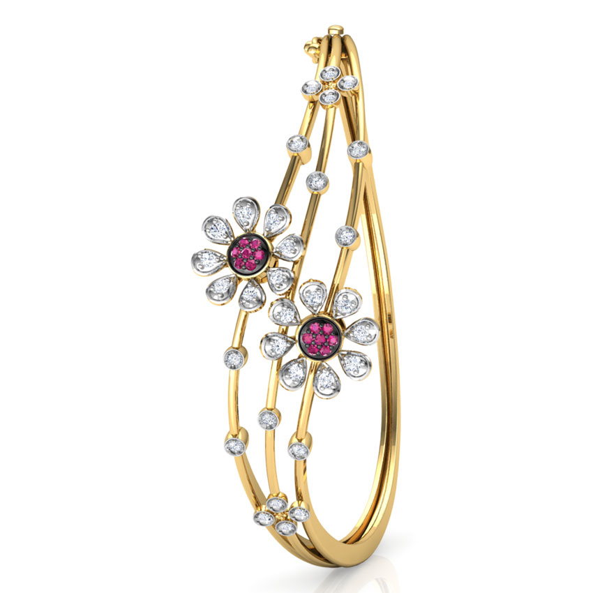 Duo Daisy Gemstone Bracelet