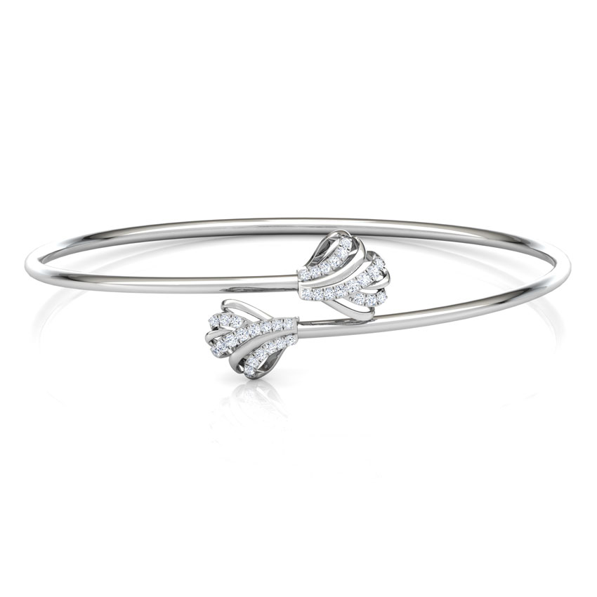 Ruffle Diamond Bracelet