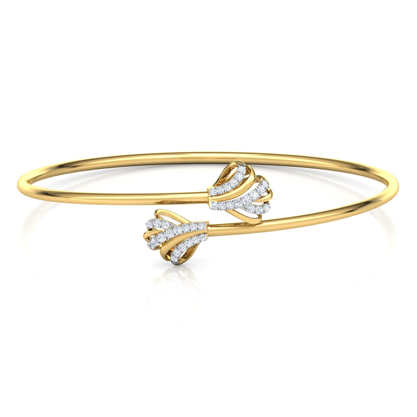 Ruffle Diamond Bracelet