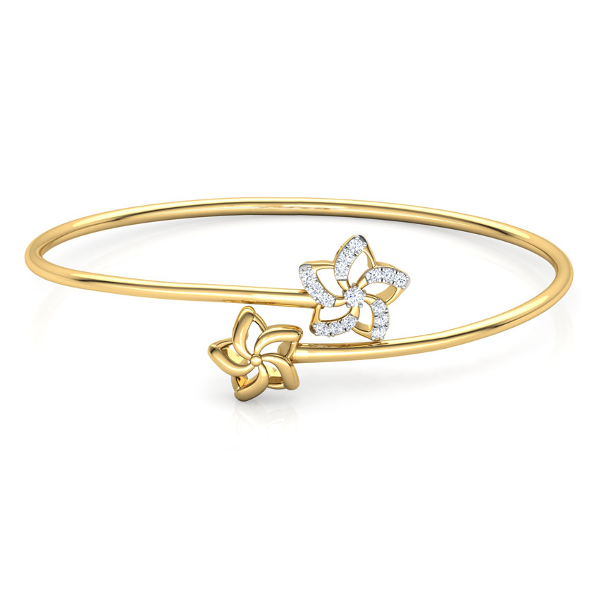 Duo Floret Diamond Bracelet