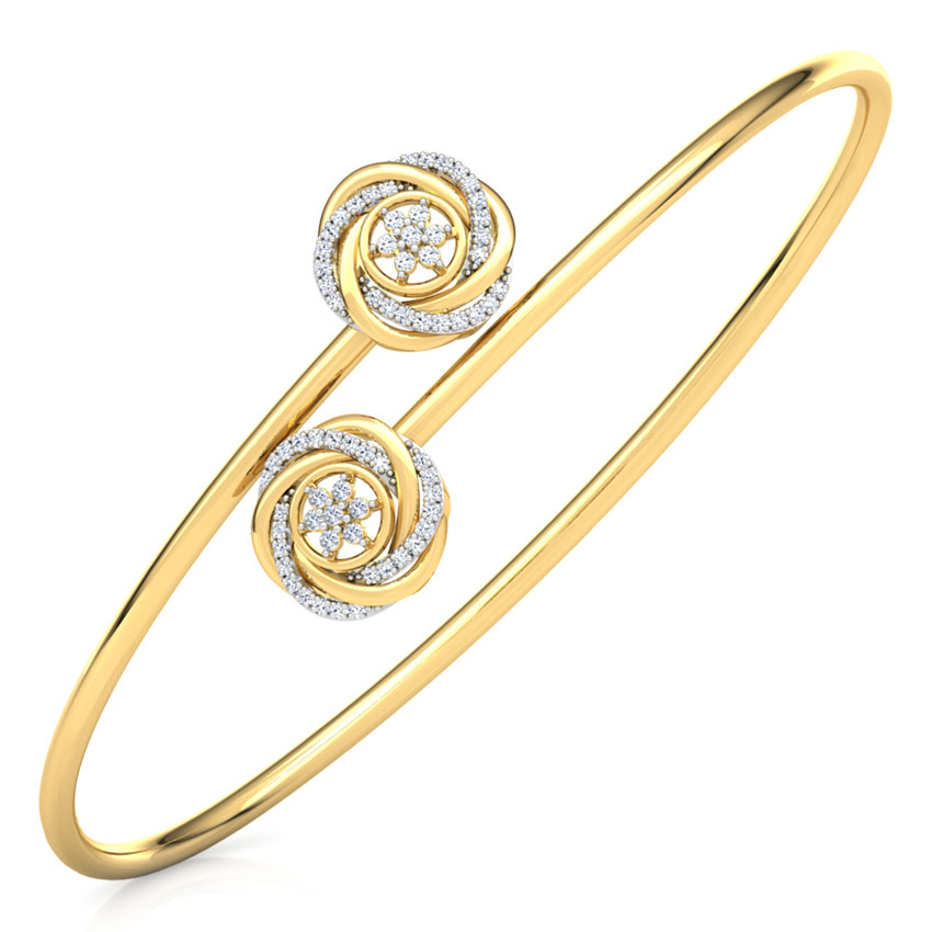 Swerve Diamond Bracelet