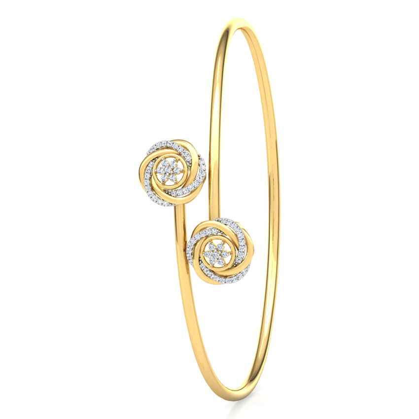 Swerve Diamond Bracelet