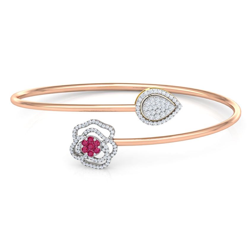 Bloom and Drop Diamond Bracelet