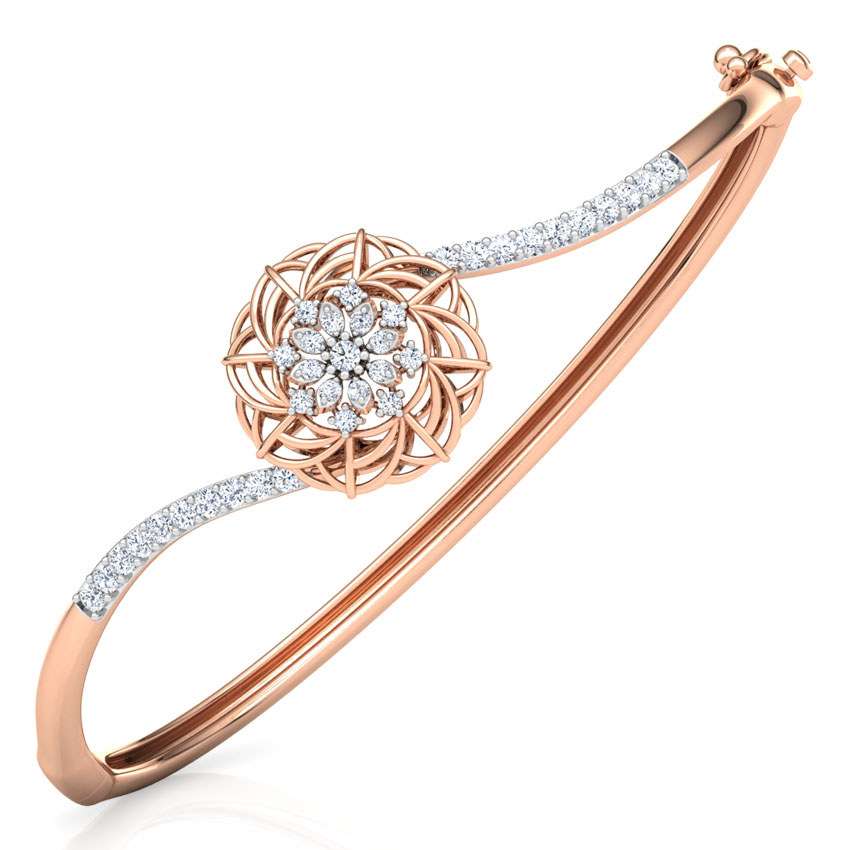 Ornate Cluster Diamond Bracelet Ornate Cluster Diamond Bracelet