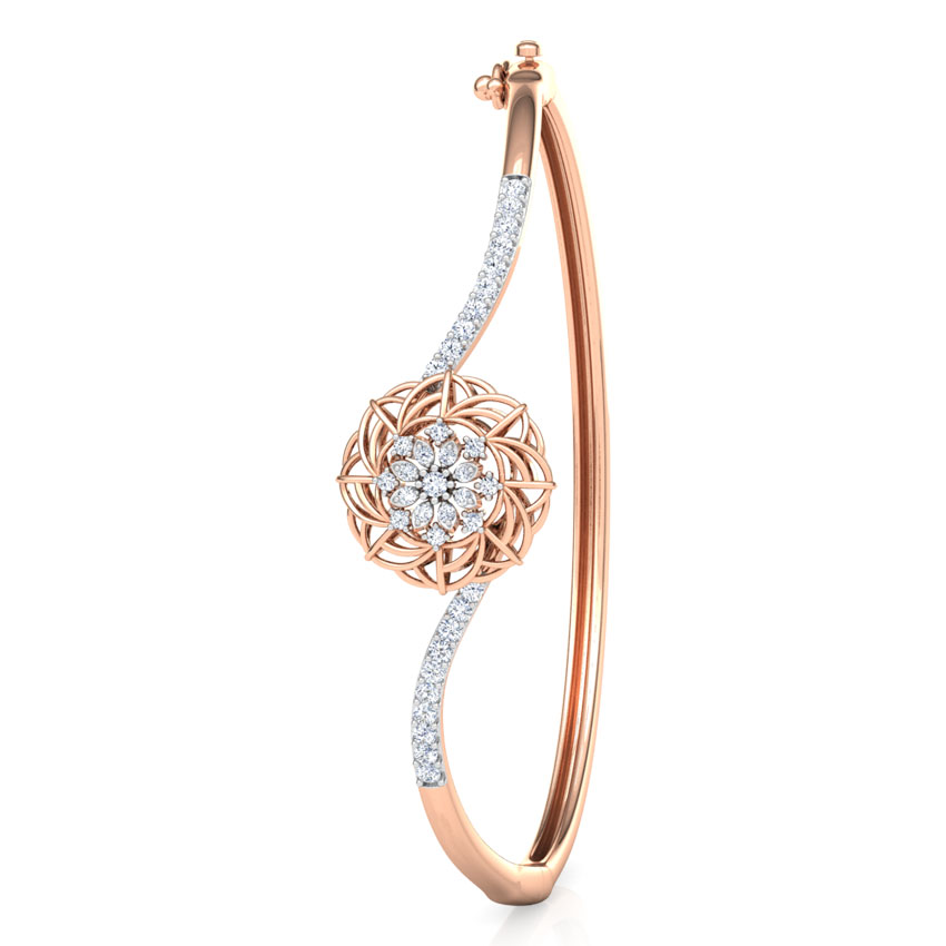 Ornate Cluster Diamond Bracelet Ornate Cluster Diamond Bracelet