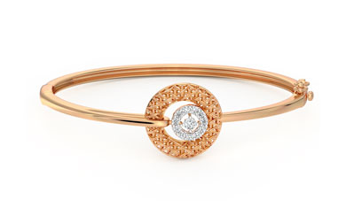 Ornate Interlaced Diamond Bracelet