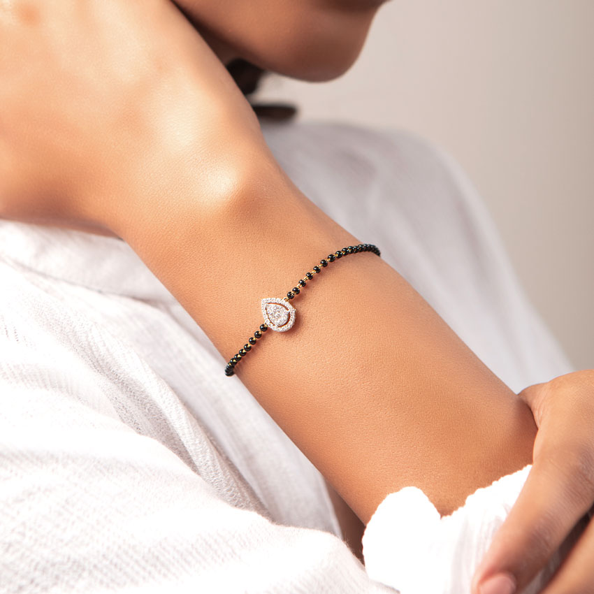 Elaina Diamond Mangalsutra Bracelet