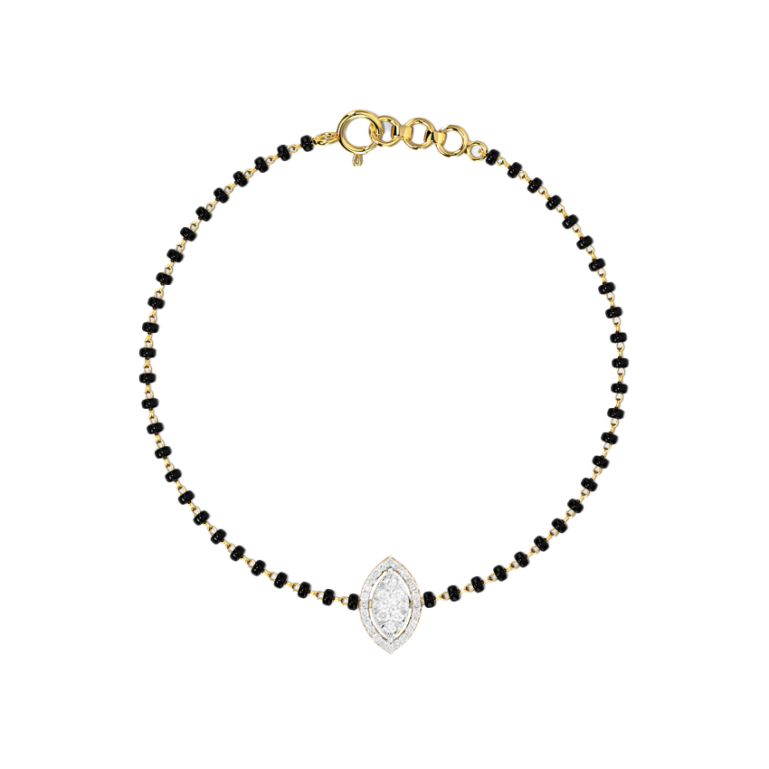 Ele Diamond Mangalsutra Bracelet Ele Diamond Mangalsutra Bracelet