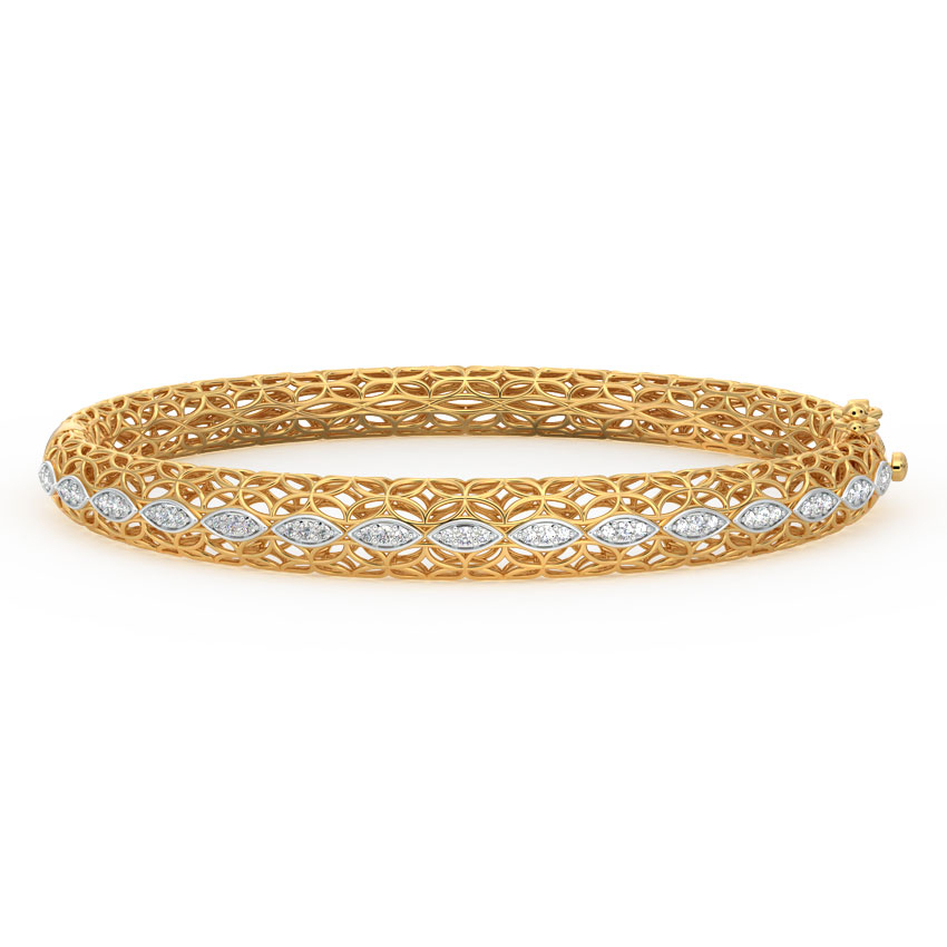 Dia Petals Mesh Bracelet