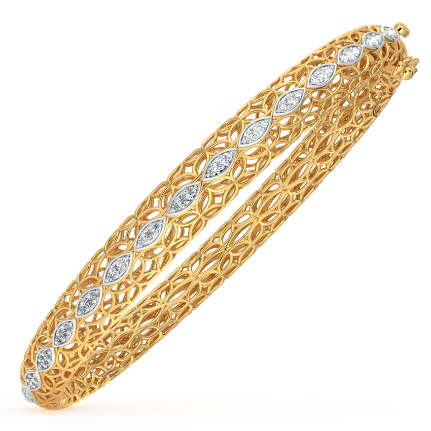 Petals Mesh Diamond Bracelet Petals Mesh Diamond Bracelet