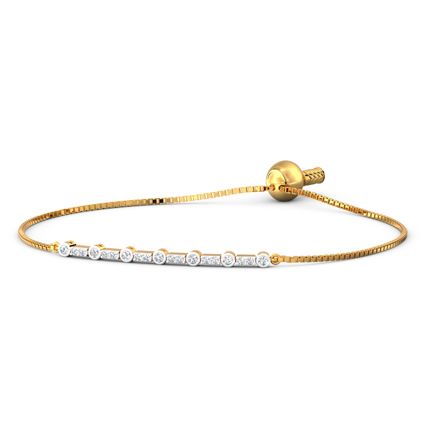 Classic Diamond Adjustable Bracelet