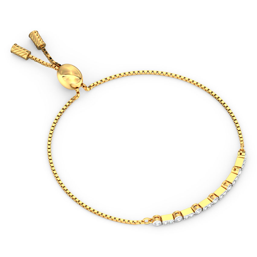 Classic Diamond Adjustable Bracelet