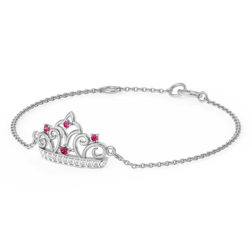 Tiara Kids' Gemstone Bracelet