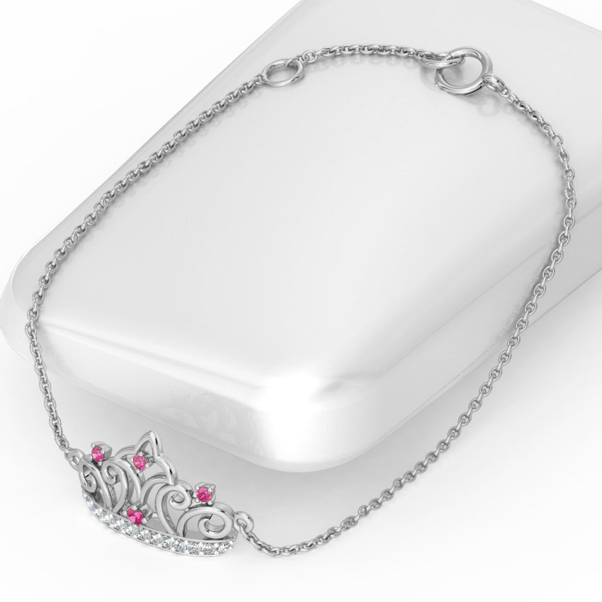 Tiara Kids' Gemstone Bracelet