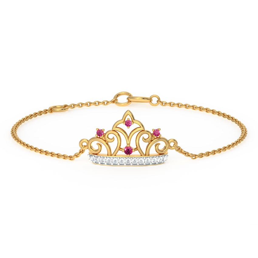 Tiara Kids' Gemstone Bracelet
