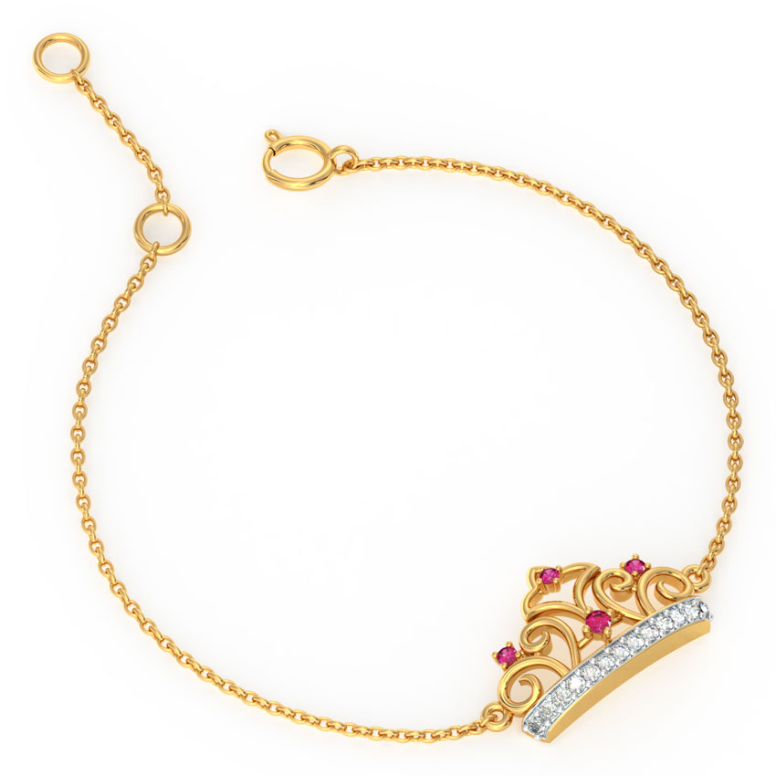Tiara Kids' Gemstone Bracelet