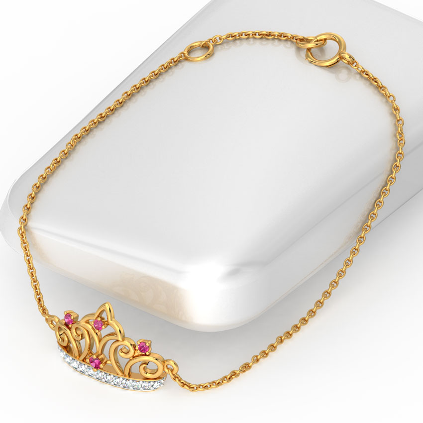 Tiara Kids' Gemstone Bracelet
