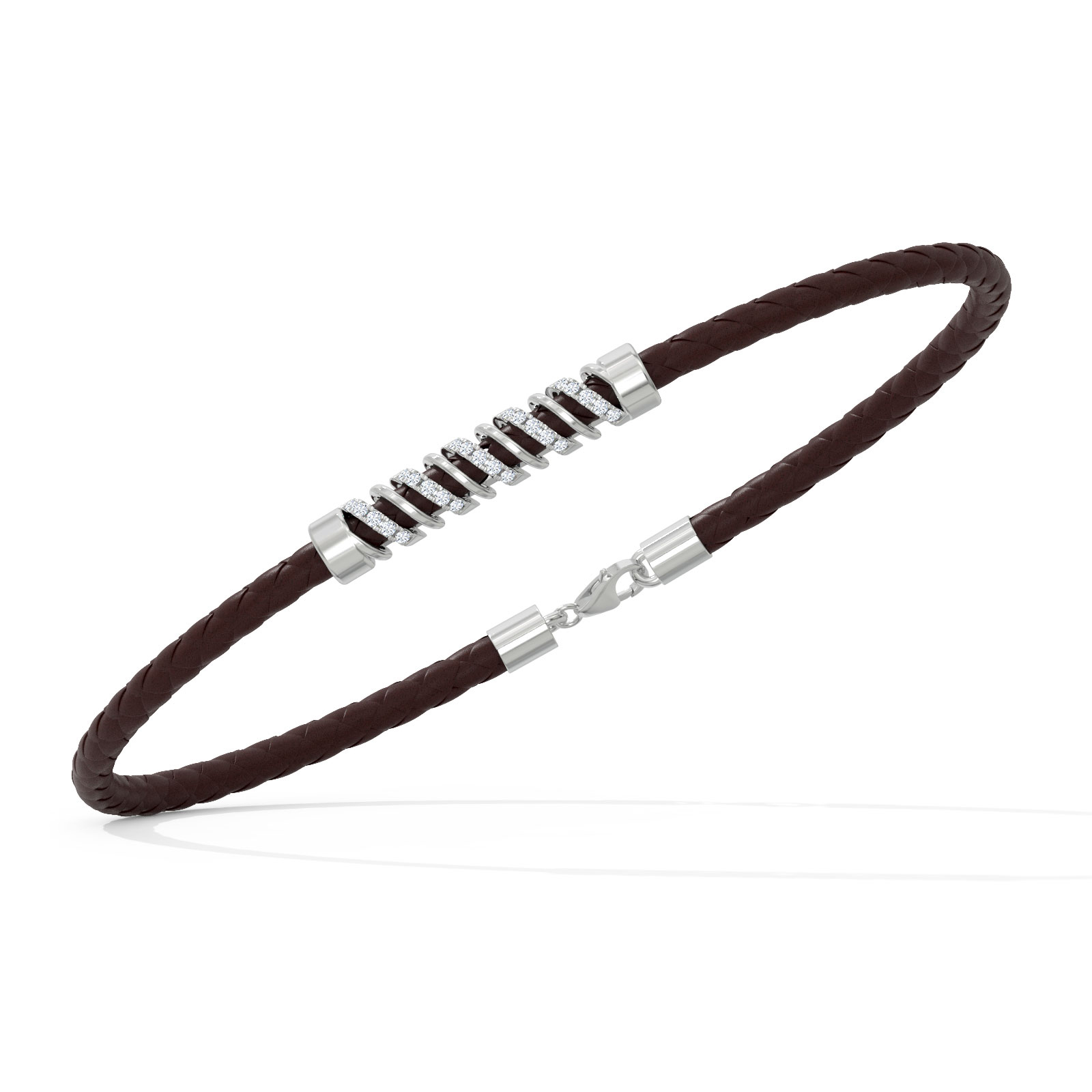 Edwin Platinum Platinum Bracelet for Men Edwin Platinum Platinum Bracelet for Men